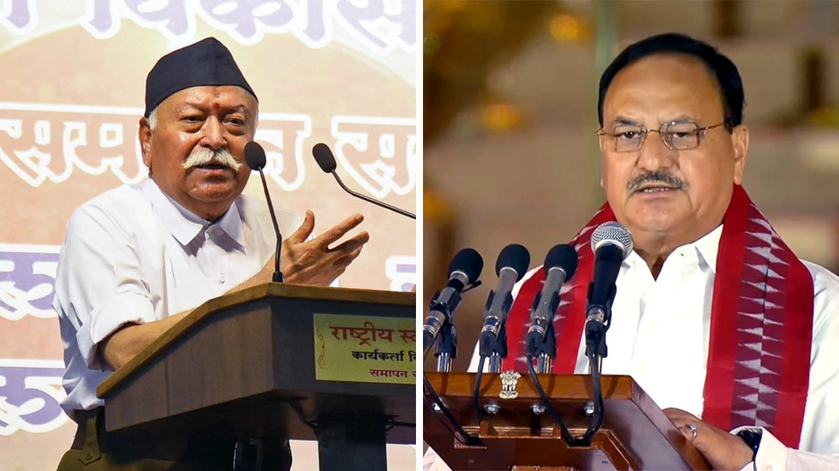 rss-unconcerned-with-his-personal-remarks-mohan-bhagwat-on-jp-nadda-bjp-no-longer-needs-them-remark